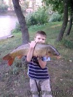  Первый сазан.