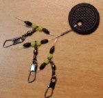 Стопор поплавочный с вертлюгом и застежкой 921001 S