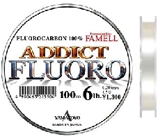 Леска Yamatoyo ADDICT FLUORO 1,2 (0,190 мм) 100m