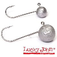 Джиг-головка Lucky John MJ Round Head 25 гр., кр. 2/0   5шт