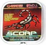 Леска SCORP 0.16 mm 100m (Kosadaka)