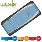 Мешок-одеяло спальный Norfin LIGHT COMFORT 200 NF R голубой