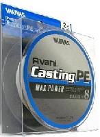 Плетеный шнур Varivas AVANI CASTING PE MAX POWER 3,0 (0,285мм) 200M