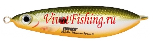 Блесна незацелляйка Rapala Rattlin' Minnow Spoon цвет RFSH