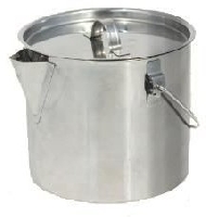 Котелок-чайник из нержавеющей стали 1,5л в чехле 