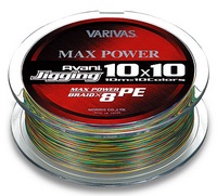 Плетеный шнур Varivas Avani Light Jigging Max Power 1,0 (0,165мм) 200m