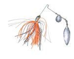 Блесна "Spinner Bait" B14-18-14g-12С (14г) крючок "VMC" Блесна "Spinner Bait" B14-18-14g-12С (14г) крючок "VMC"