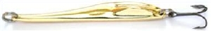 Зимняя блесна Ancient Lures WORM 82мм 15.5гр. Gold