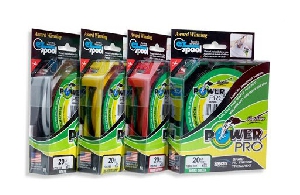 Плетеный шнур Power Pro Moss Green 275м диаметр 0.32