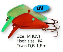 Оснастки для мягких приманок Savage Gear 4Play LIP SCULL UV M/004