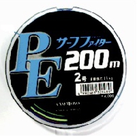Плетеная леска YAMATOYO Surf Fighter Super PE 3,0 (0,235мм) 200m