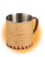 Кружка с берестяным покрытием  310 мл 