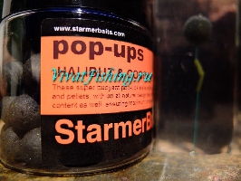 Бойлы плавающие Starmer Baits Pop-ups аромат Halibut And Coconut