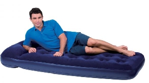 Матрас надувной 1 местный Single 67223N Easy Inflate 185x76x22см Bestway (010167)