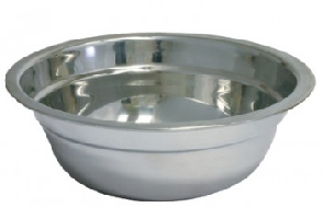 Миска из нержавеющей стали глубокая. Диаметр 16 см