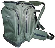 Рюкзак AVI-Outdoor Fiskare Camo с раскладным стулом (оливковый)