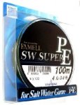 Плетеная леска YAMATOYO FameLL SW Super PE 0,4 (0,06мм) 100m (ультралайт)
