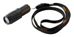 Фонарь карманный с клипсой , влагозащитный ,  в комплекте с батарейками 