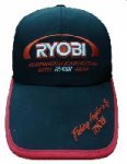 Бейсболка RYOBI Черная с красным Бейсболка RYOBI Черная с красным