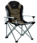 Кресло туристическое СС4104, с жест.поруч.62х50х47/104см,алюм/ст